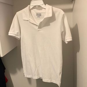 Kids x-large White collared school uniform Shirt